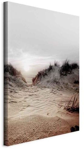murando - Akustikbild Meer Landschaft Natur, 80x120 cm, 1-teilig, Büro | Verbessert Raumakustik, reduziert Hall, ideal fürs Büro oder Wohnzimmer, hochwertige Verarbeitung, schnelle Montage, stilvoll