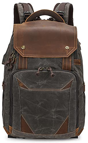 SCYCGWJ Kamerarucksack, DSLR/SLR Kameratasche Passend für bis zu 15,4 Zoll Laptop Kameratasche Kompatibel für Kamera und Objektiv Stativ Zubehör für Fotografen