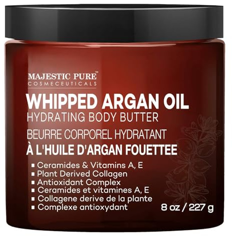 Majestic Pure Whipped Argan Oil Body Butter - 8 Oz