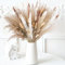 85 Pampas Grass Artificial Flowers Decorative, Natural Dried Pampas Grass Plants Fluffy Dried Flowers for Home Decor, Boho Living Room Decoration