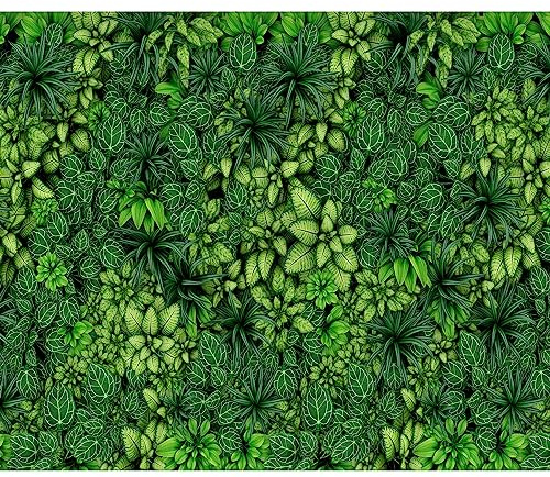 murando - Fototapete Premium-Vlies Pflanzen, 350x256 cm, Schlafzimmer | Premium-Vliesstoff, Full HD Druck, hochwertige Verarbeitung fürs Wohnzimmer, schnelle Montage, lichtbeständig, geruchsfrei