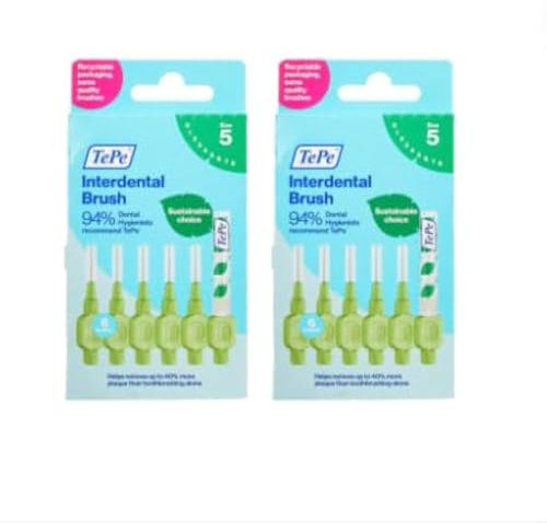 MM Tepe Interdentalbürste, Grün, Größe 5-2 Stück