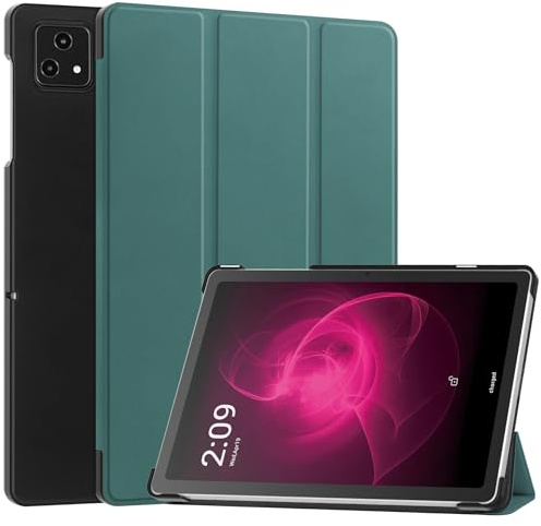 Kepuch Custer Hülle für T-Mobel Revvl Tab 5G 10.36,Smart PU-Leder Hüllen Schutzhülle Tasche Case Cover - Grün