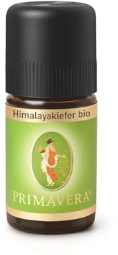 PRIMAVERA Ätherisches Öl Himalayakiefer bio 5 ml - Aromaöl, Duftöl, Aromatherapie – frisch, harzig – aufrichtend, tröstend – Duftrarität aus Bhutan – vegan