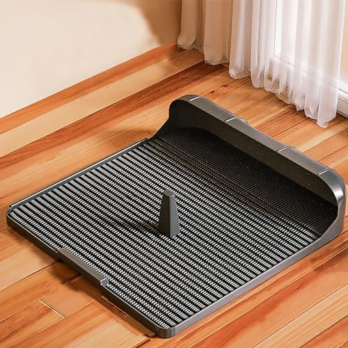 Pucaru Hundetoilette Ohne PIPI-Pad, All-in-one-Hunde-PIPI-Station für den Innenbereich, Erhöhtes Verschlüsselungsfeld, Keine Festsitzenden Füße (Size : Large)