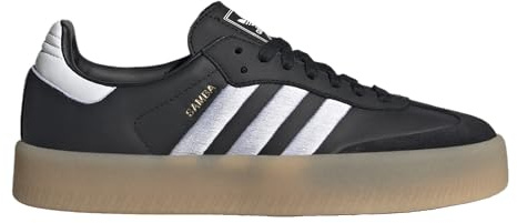 Adidas Women's Ftwwht/Green/Owhite SAMBAE W FTWR whiteGreen/Off White 9 US | Casual Shoes