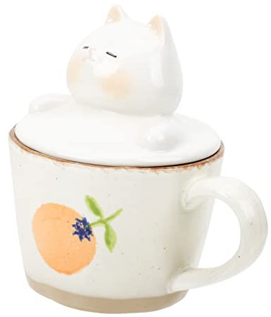 GRIRIW 1 Satz Becher stulpen bürotasse Kindertasse christmas Espresso-Kaffeetassen Keramik-Kaffeetasse Espressotasse Frühstückstasse Kaffeehalter Steingut Porzellantasse