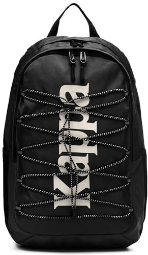 Kappa AUTHENTIC ZAIX - Bags - Zaino - Unisex - BLACK-WHITE ANTIQUE