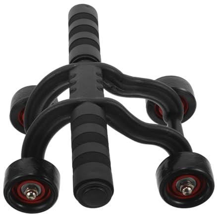 WESIEVYA Bauch-fitness-tool 1pc Bauchmuskelräder Gewichttragender Griff Kernkrafttrainingsrad