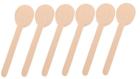 HORIALENCE 6stücke Holzlöffel Zum Selbermachen Handgefertigte Unlackierte Holzlöffel-rohlinge Aus Naturholz Für Diy-küchenwerkzeuge Und Bastelprojekte