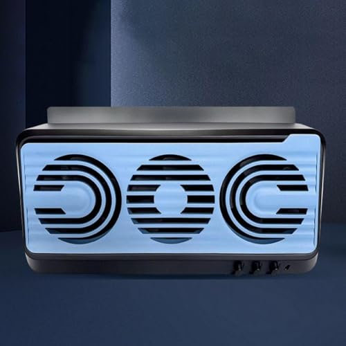 Solar Car Exhaust Fan Sustainable Solution for Ventilation and Air Improvement (Dark blue)
