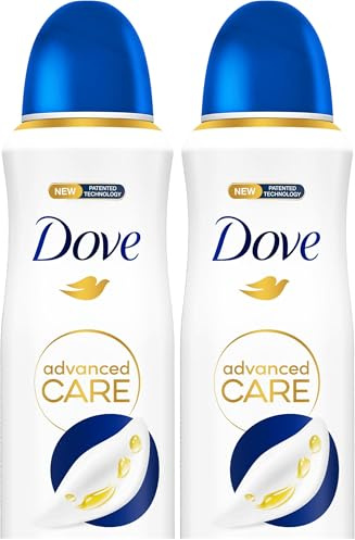 Dove Advanced Care Aerosol Original 72h Pack Ahorro x2 200 ML (Paquete de 2)