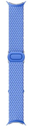 Gewebtes Armband für Google Pixel Watch – Nur kompatibel mit Pixel Watch 3 und 4 (45 mm) – Indigo (Made by Google)