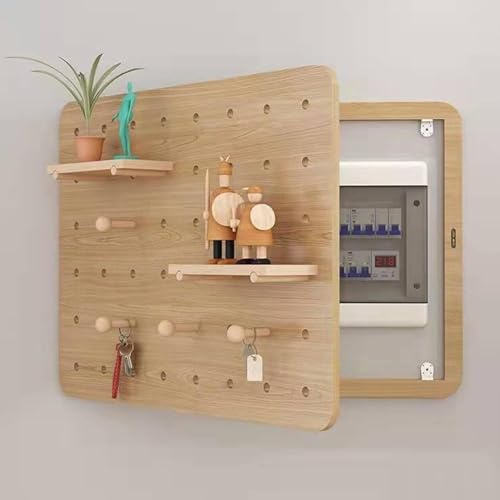 SZITW Tableau décoratif Mural en Bois pour Compteur électrique - Cache-Cache pour Panneau électrique