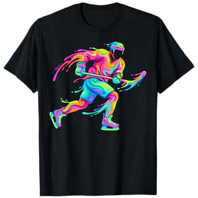 Joueur de Hockey Homme Enfant Garçon T-Shirt