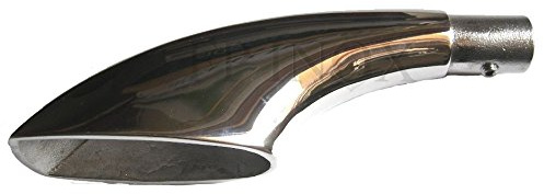 Punta de pasamanos 25 mm 90 ° para tubo 1,2 mm épaiss acero inoxidable 316