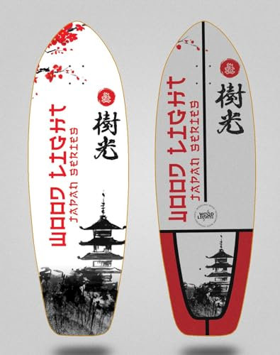 Wood light Skateboard Skateboard Surfboard Deck Board Japan Series Palace 31