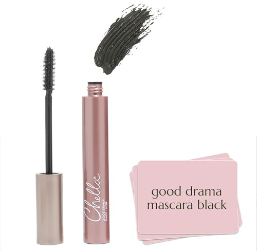 Chella Good Drama Mascara, Black, 10ml / 0.33 Fl. Oz