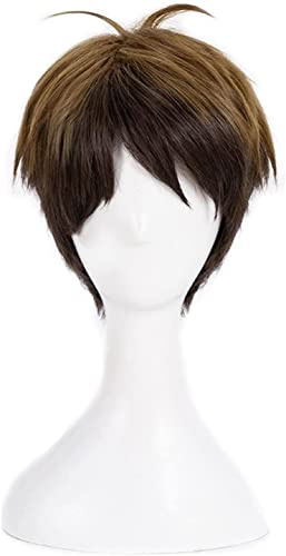 ESPADE Wig Anime Cosplay Haikyu!!Volleyball Wakatoshi Ushijima Kurze hitzebeständige Kunsthaar Ushijima Wakatoshi Anime Cosplay Perücke