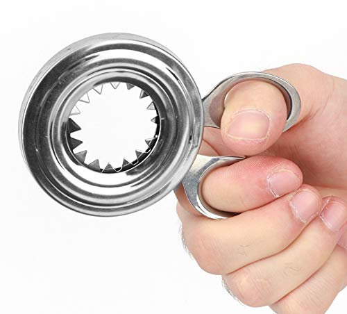 Tagliauova in Acciaio Inossidabile, Topper per Uova, Tagliauova per Uova Morbide, Apriuova, Tagliauova, Raccogliuova, per Un'apertura Facile e Veloce delle Uova, Utensile da Cucina