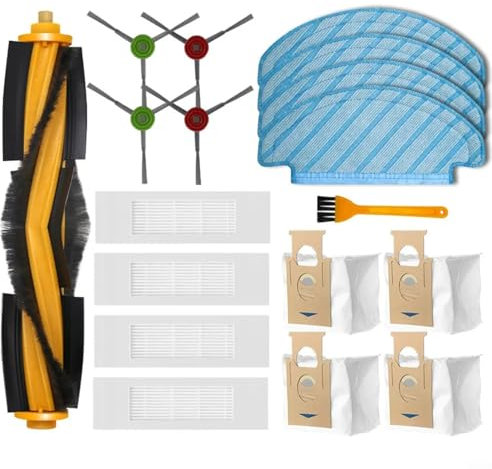 HOHOVYVY Wichtigsten Seite Pinsel Filter Mopp Staub Tasche Ersatz Ersatzteile Für N10 PLUS