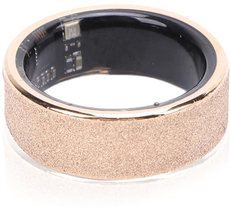 Garsent Smart Ring Fitness Tracker, Bluetooth IP68 Impermeabile, Monitoraggio del Sonno, dei Passi e della Salute, Eleganti Anelli Sportivi per Uomini e Donne IOS e Android, Anello (8#)