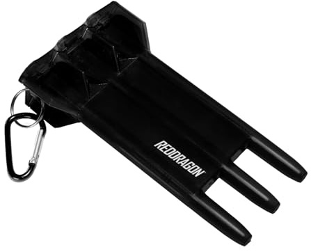 RED DRAGON Centric Geformt Darts Koffer – Professionelles Dartzubehör