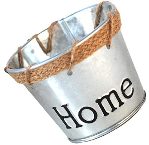 Toyvian Secchio Per Da in Per Piantare Erbe Aromatiche Bulbi o Piccole Piante Decorazione Retrò Per Balcone o