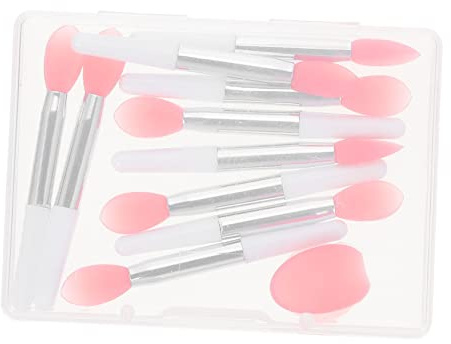Homoyoyo Silikon-lippenstift-applikatoren mit Praktischen Lippenmaskenpinseln und Lippenpeeling-bürsten für Einfachen Auftrag und Komfortablen Griff