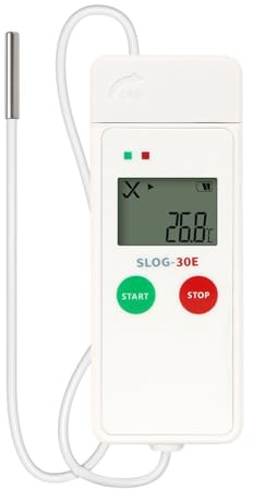 Igrometro professionale Termometri Logger con doppio schermo Interfacce Doppio Display Sonde per Laboratorio Alta Precisione