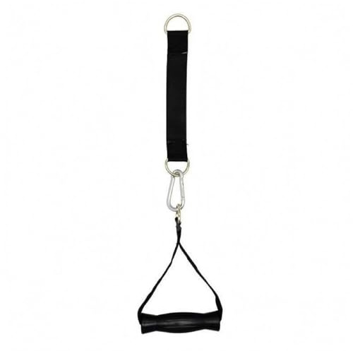 Folpus Poignée de Fitness pour Appareil d'Exercice Poignée Main Unique pour Tirage Câblé Matériau Résistant Prise Agréable Utilisation Quotidienne Convient, Modèle Extensible Décomposable