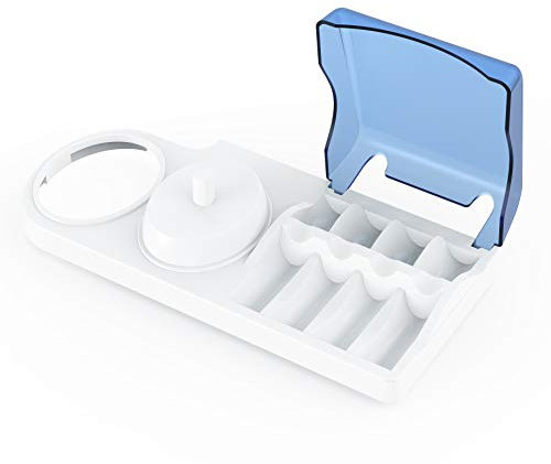 Porta Testine Spazzolino Elettrico, Porta Spazzolino Elettrico, Supporto Poketech per Spazzolino Oral B, Porta Testine Spazzolino Elettrico - Supporto per Spazzolino Compatibile