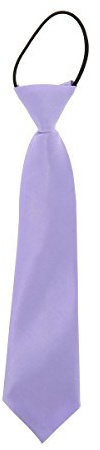 Parma barnslips - elastisk slips redan knuten - pojke bröllop dop slips, Färg: blå, one size