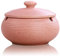 Lependor Cendrier en céramique avec couvercles, coupe-vent, cendrier à cigarettes pour une utilisation intérieure ou extérieure, porte-cendres pour la décoration de la maison des fumeurs - Rose