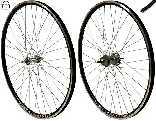 Redondo 28 Zoll Laufrad Set Hinterrad Vorderrad Felge Schwarz Nexus 3