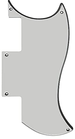 Passend für Epiphone SG Special Style Gitarren-Pickguard (5-lagig, weiß)