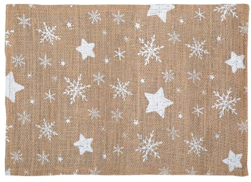FEERIC LIGHTS & CHRISTMAS - Stern Jute tischset 40 x 30 cm