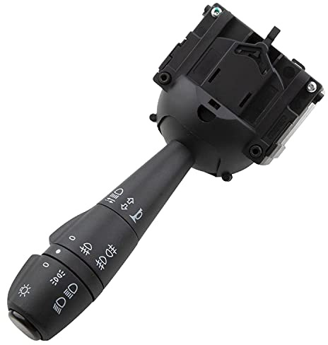 3T6B Interruptor Intermitente de Volante Coche 8201167988 255400337R, Interruptor de Señal de Giro para Renault Dacia Logan Lodgy Sandero Dorker Clio
