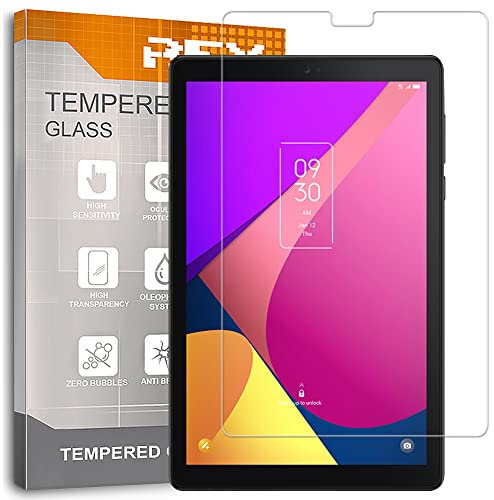 REY Pellicola salvaschermo per TCL Tab 8 4G, Pellicole salvaschermo Vetro temperato, di qualità Premium Tablet