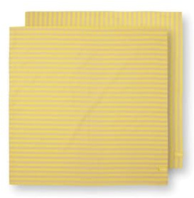 Pip Studio Stripes Set/2 Geschirrtüchern Gelb
