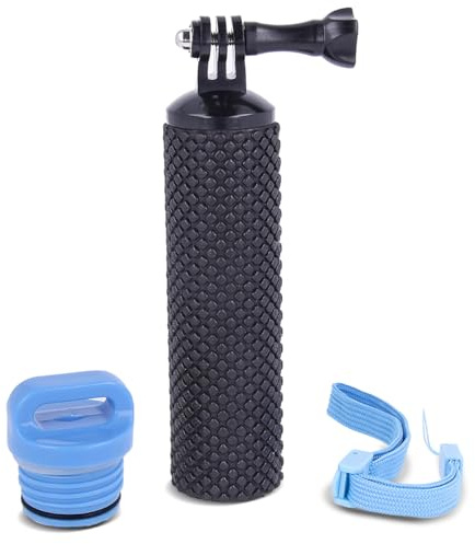 Perche à Selfie Flottante Bobber pour GOPRO, bouée Universelle pour caméras de Sport, Bleu - Noir