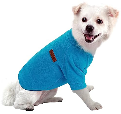 HuaLiSiJi Hundepullover Grosse Hunde Warm Hoodie, Warm und Leicht, Mit Einer Weichen Textur, Leicht zu Tragen und Hellen Farben (Blau, 5XL)