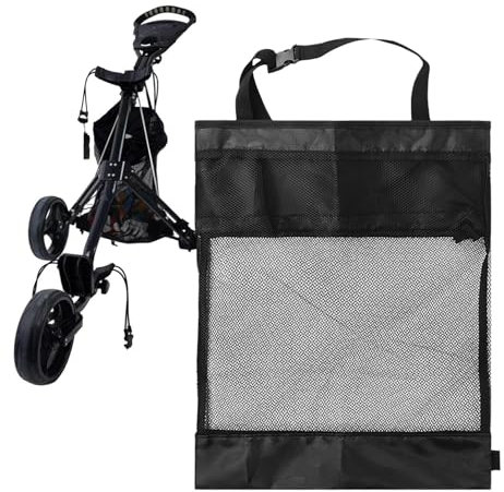 Golf Accessory Bag, Lightweight Golf Storage, Mesh Golf Bag, Breathable Golf Bag, Golf Cart Accessories, Push Cart Bag, Golf Mesh Storage, Golf Net Bag, Golf Storage Men, Women Golf Bag,Golf Bag Acces