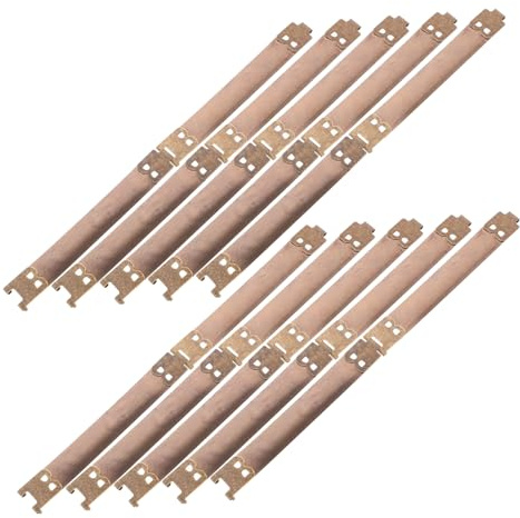 KONTONTY 10pezzi Metallo per Borse Chiusure Molla per Portamonete e Clutch Colore Rame Antico Accessori Fai da Te per Cucito e