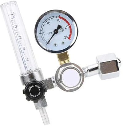 Inkoby Gas Pressure Reducer Reducing Valve Gas Pressure Reducer Cylinder Pressure Reducing Valve 0-25Mpa Arc Welding Gas Meter Welding Meter Pressure Reducer