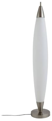 Lucande LED Stehlampe Tarell dimmbar (Modern) in Weiß (1 flammig,) - Stehleuchte Floor Lamp Standleuchte Wohnzimmerlampe Wohnzimmerleuchte