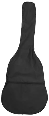 EXQUIMEUBLE Akustikgitarrentasche aus Oxford Gewebe 41 Zoll mit Reißverschluss und Praktischem Tragegriff für Gitarrentransport