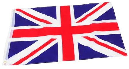 Yardwe Drapeau Anglais avec Couture Renforcée Décoration Britanique pour Intérieur Extérieur pour Événements et