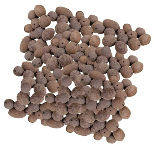 Parliky Ceramsite Argilla Espansa per Drenaggio e Coltivazione Piante, Substrato Traspirante Decorativo per Vasi, Confezione 1 kg per Giardinaggio e Irrigazione Efficiente