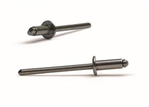 Bralo - Remache inoxidable a2 cabeza alomada diámetro 3,2x8mm